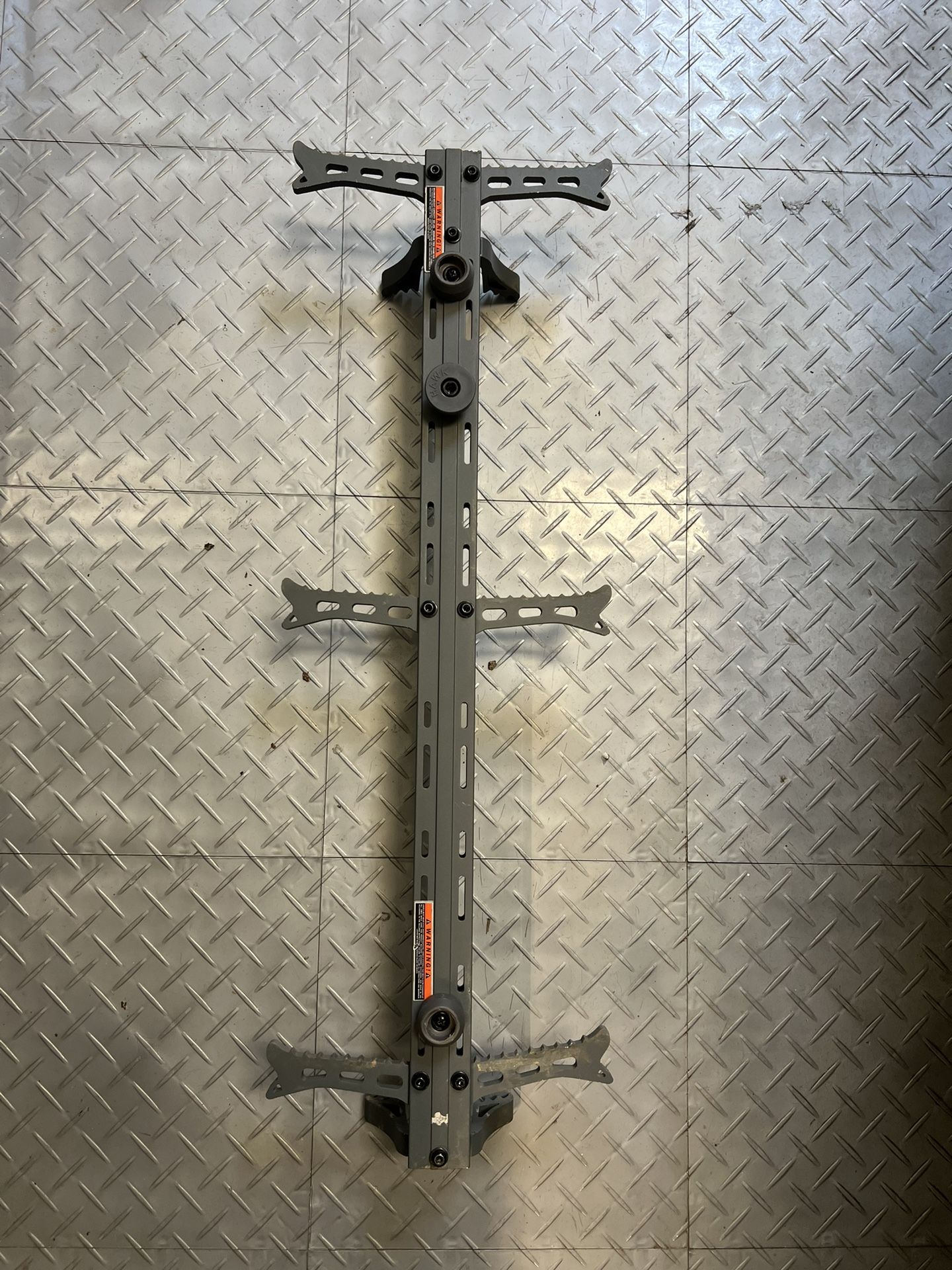 Hawk Helium Three Step Climbing Sticks With Straps And Buckles.