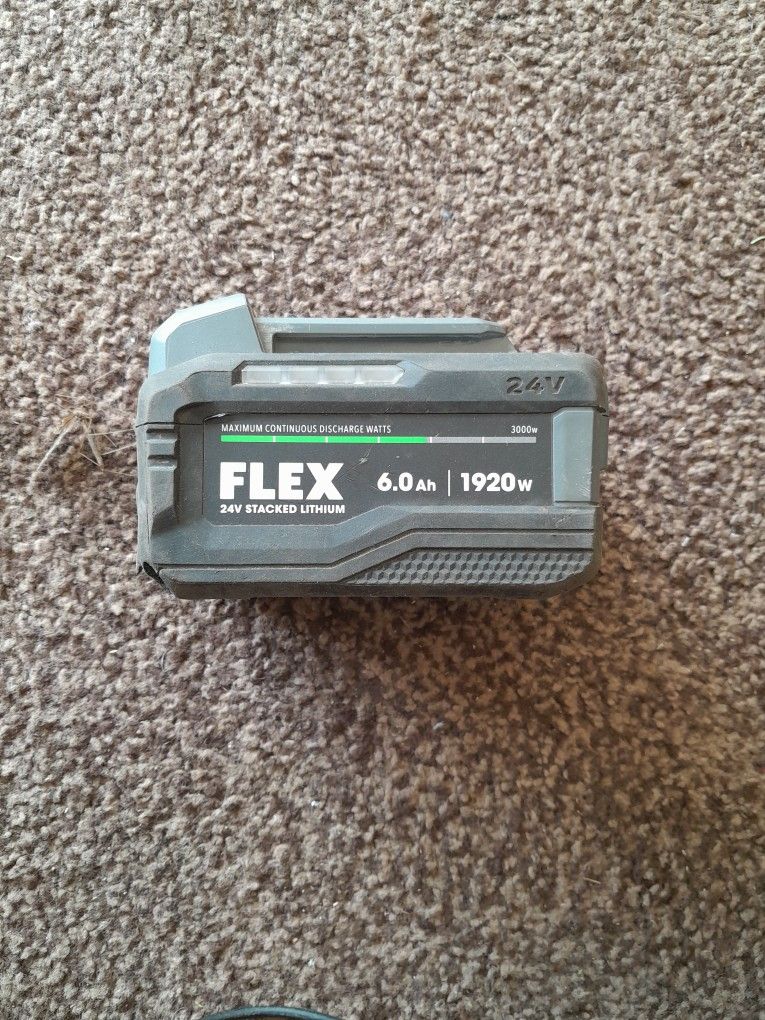 Flex 24 Volt 6.0ah Stacked Lithium Battery