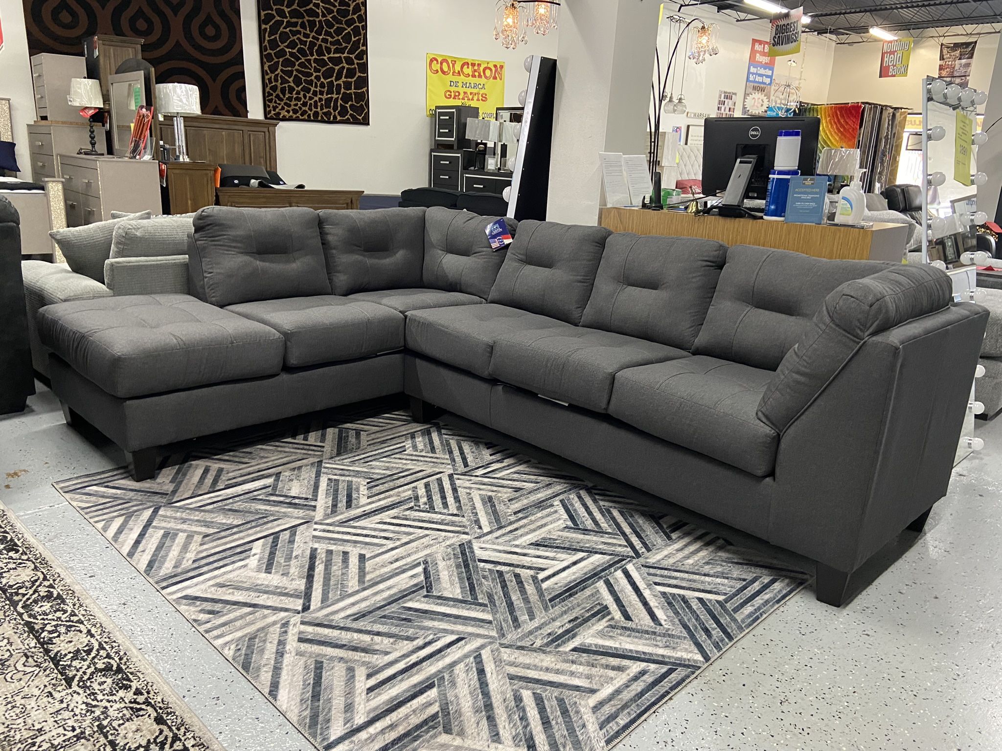 Grey Sectional