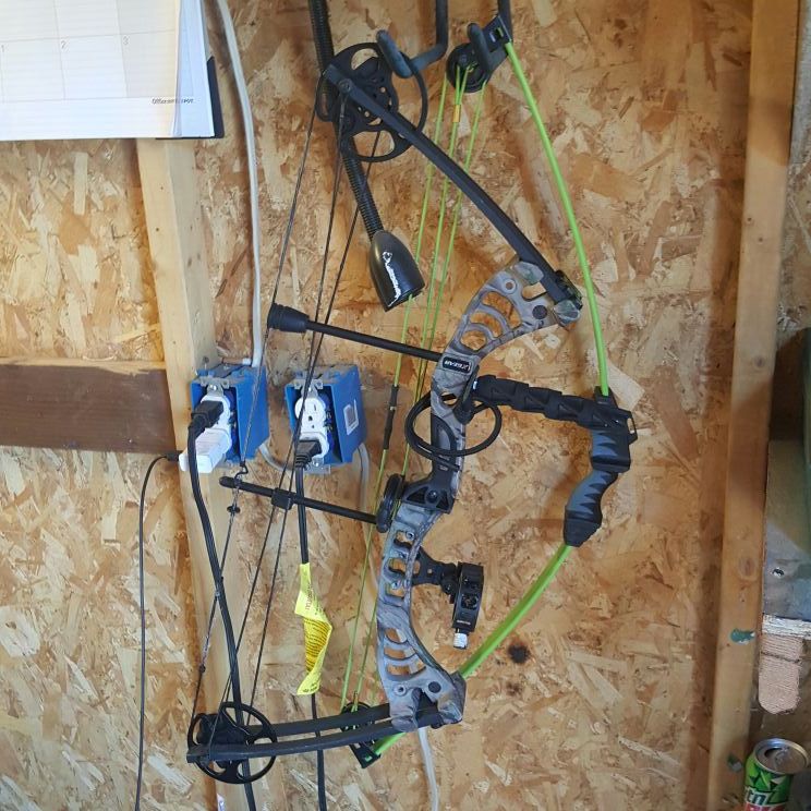 Kids and adult compound bow with arrows and other accessories