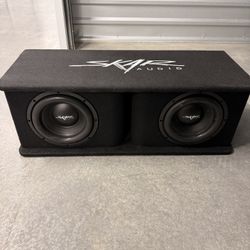Skarr Audio Dual 10” Subs
