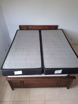 2 x standard twin size box springs foundation