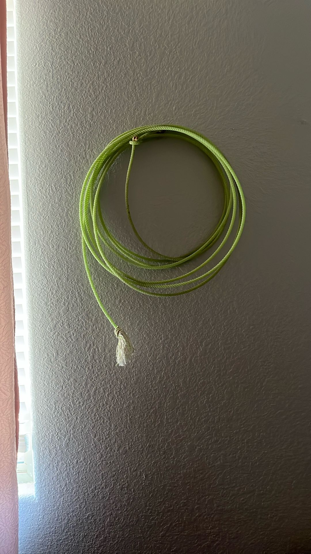 Barely used rope