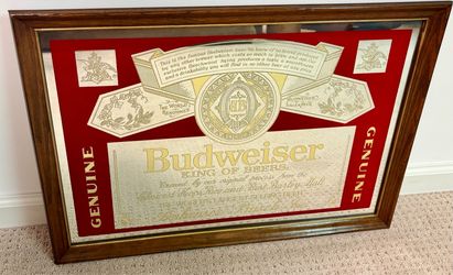 Budweiser Bar Mirror