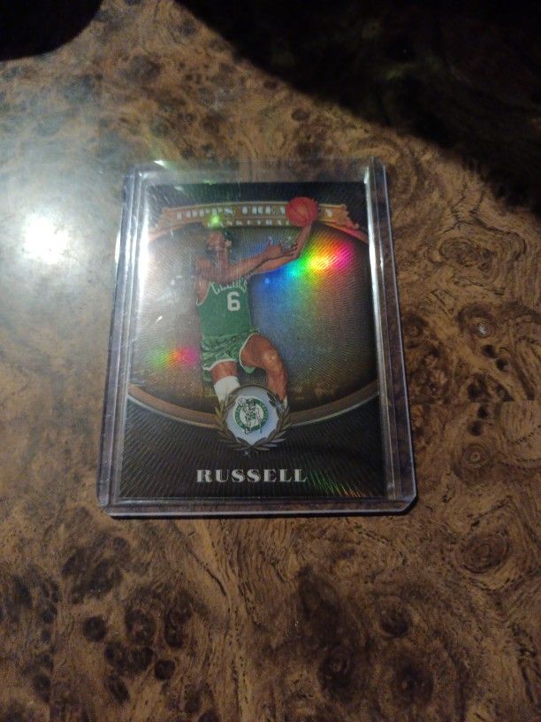 2008 Topps Treasury Bill Russell Boston Celtics Legend/999