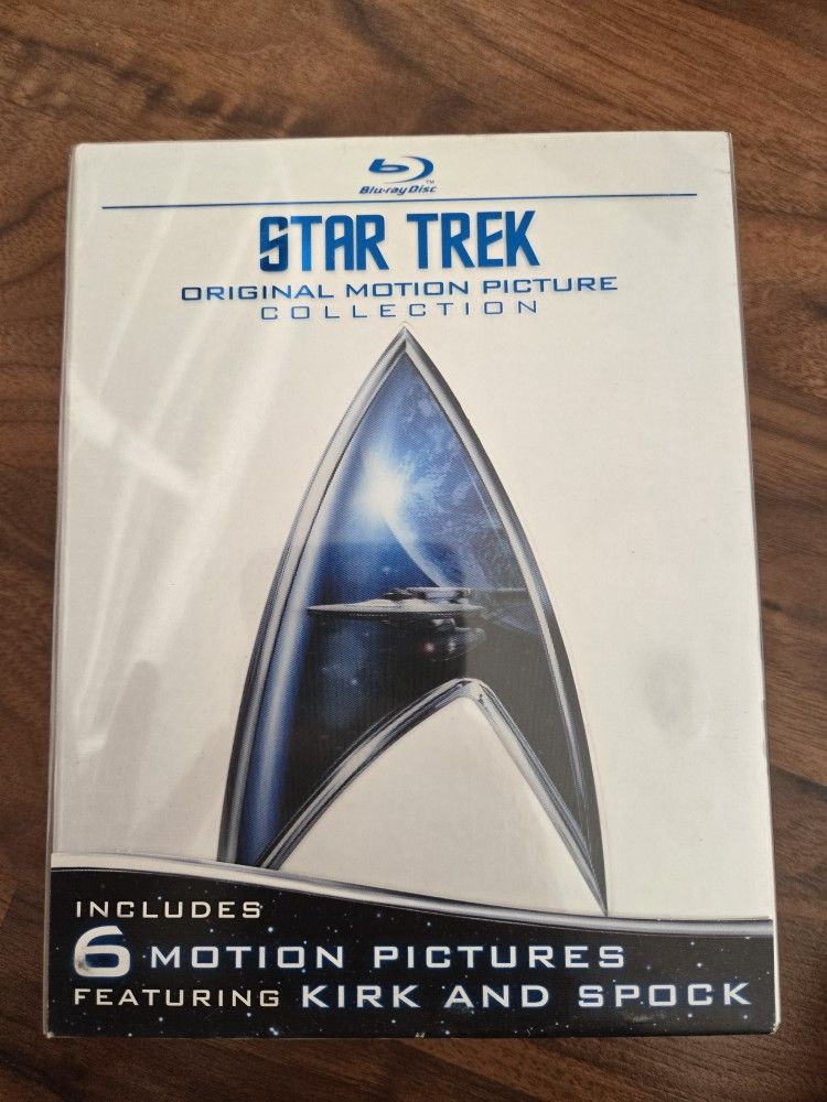 Star Trek 6 Movie Collection Blu-Ray
