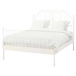 IKEA Leirvik Metal Full Bed Frame