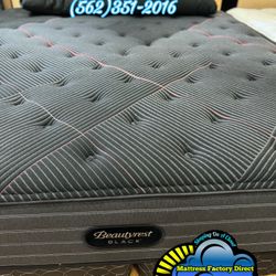 King Beautyrest Mattress And Boxspring Bed Set New Cama 