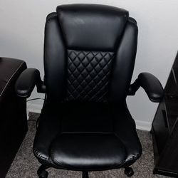 Desk and office chair