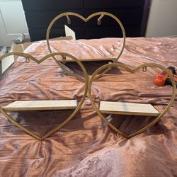 Heart Shaped Shelves