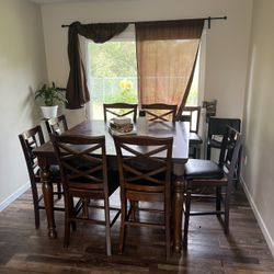 High Top Dining Table And Chairs
