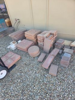 Assorted of bricks, Stepping Stones