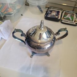 Vintage Silver plated suger Dish