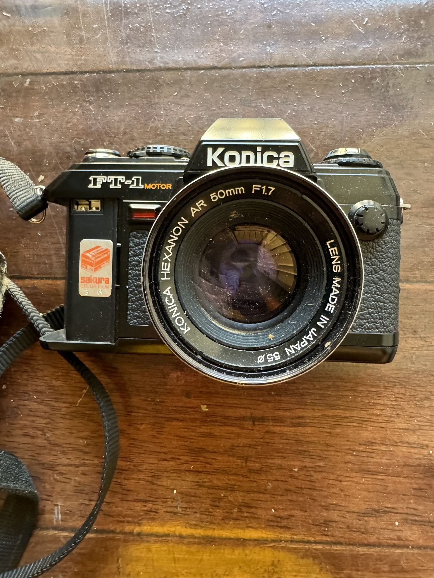 Konica FT-1 Motor, a 35mm SLR film camera