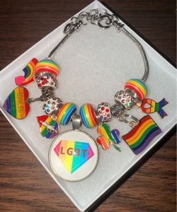 LGBT Charm Bracelet