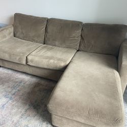 Brown Sectional 