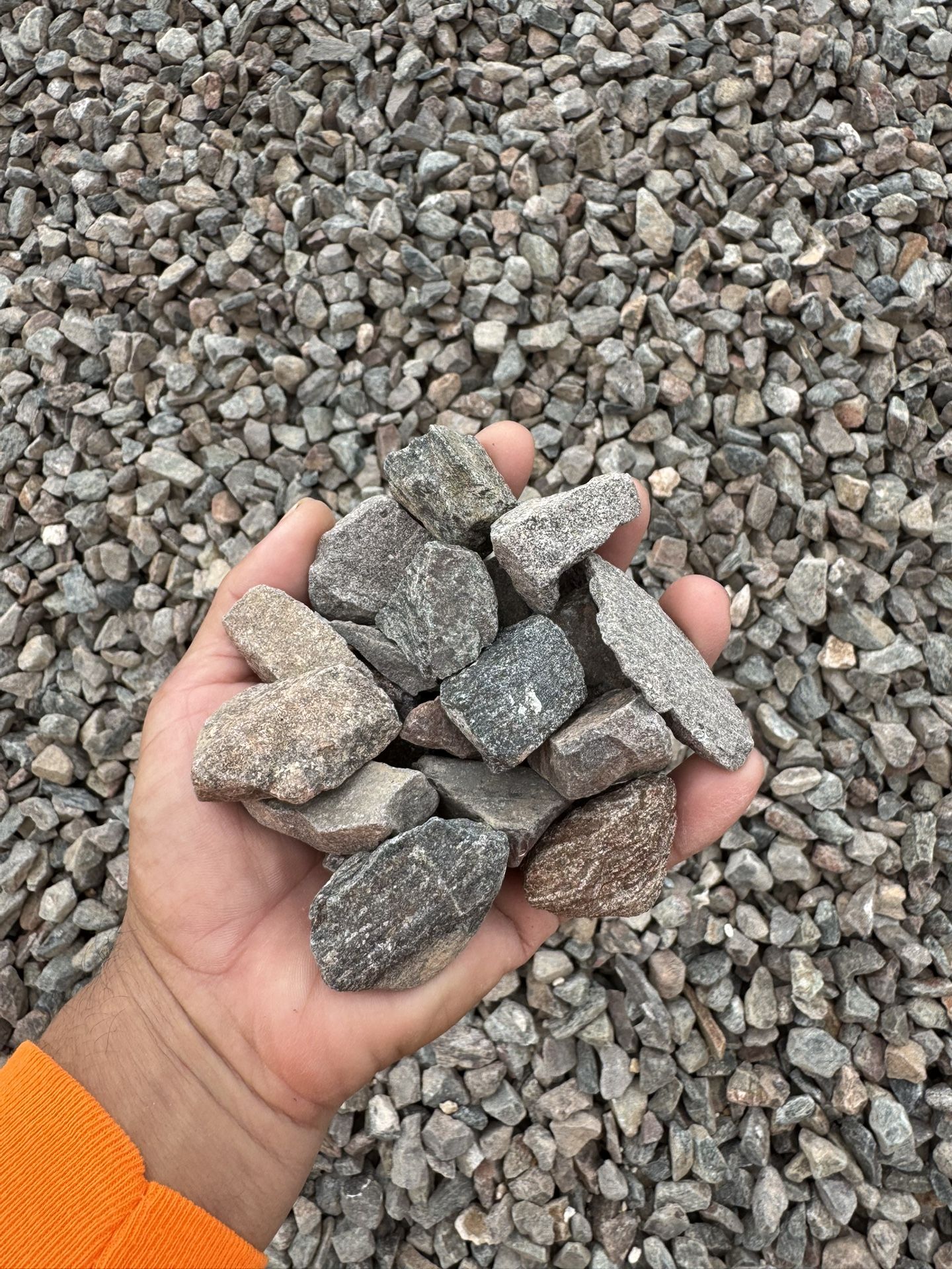 DESERT GRAY - DECORATIVE GARDEN LANDSCAPE GRANITE SLATE YARD GRAVEL GRAVA GRABA PIEDRA ROCK