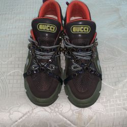 Gucci Flashtreh SEGA Green Removable Crystals