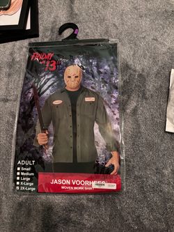 Friday the 13th Jason Voorhees Costume Shirt 2XL