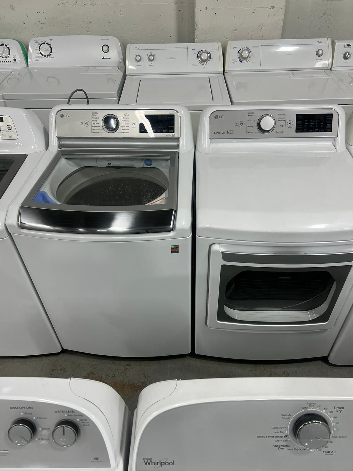 LG Washer End Dryer Sep Electric 
