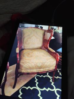 Ethan allen wing back chairs (2)