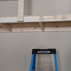  Floating Garage Storage Shelf's
