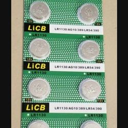 New In Package Batteries.  10 Ct.