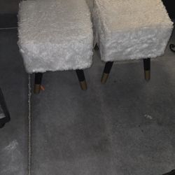Two Fur Stools