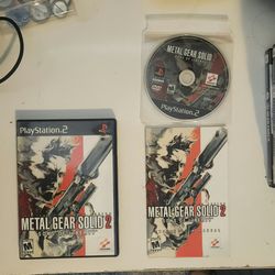 Metal Gear Solid 2: Sons of Liberty PS2