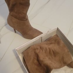 High Brown Boots 