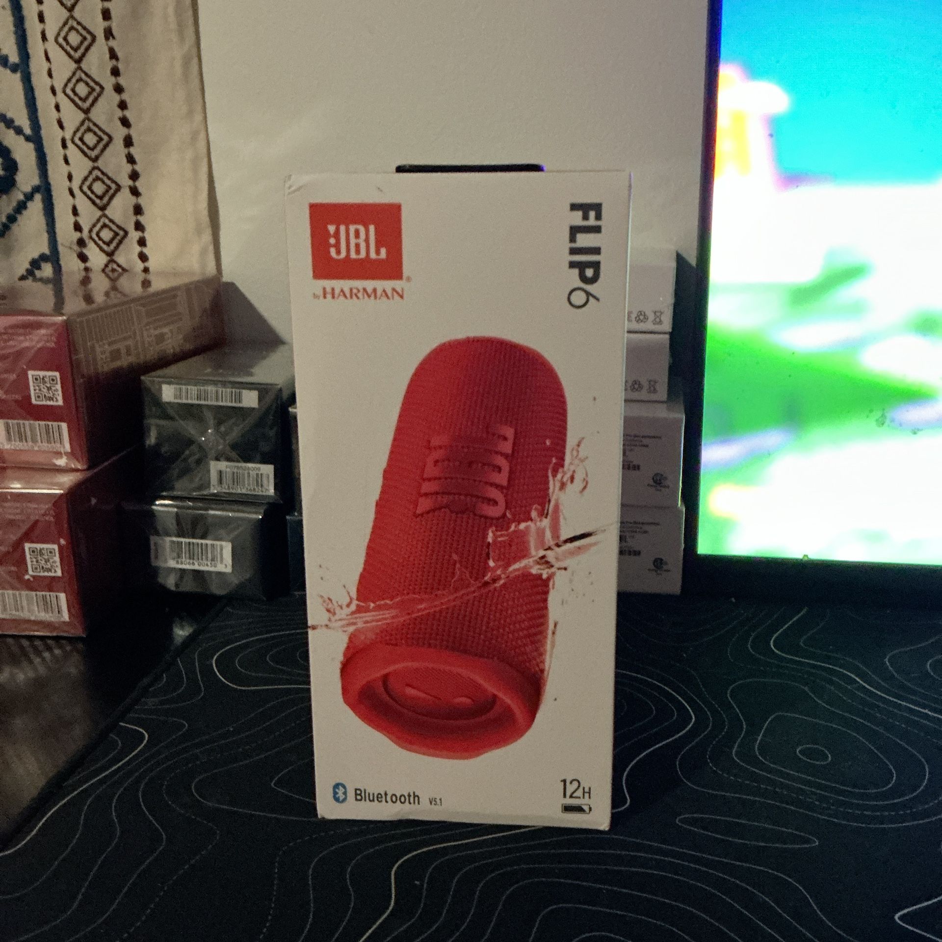 Red JBL Speaker