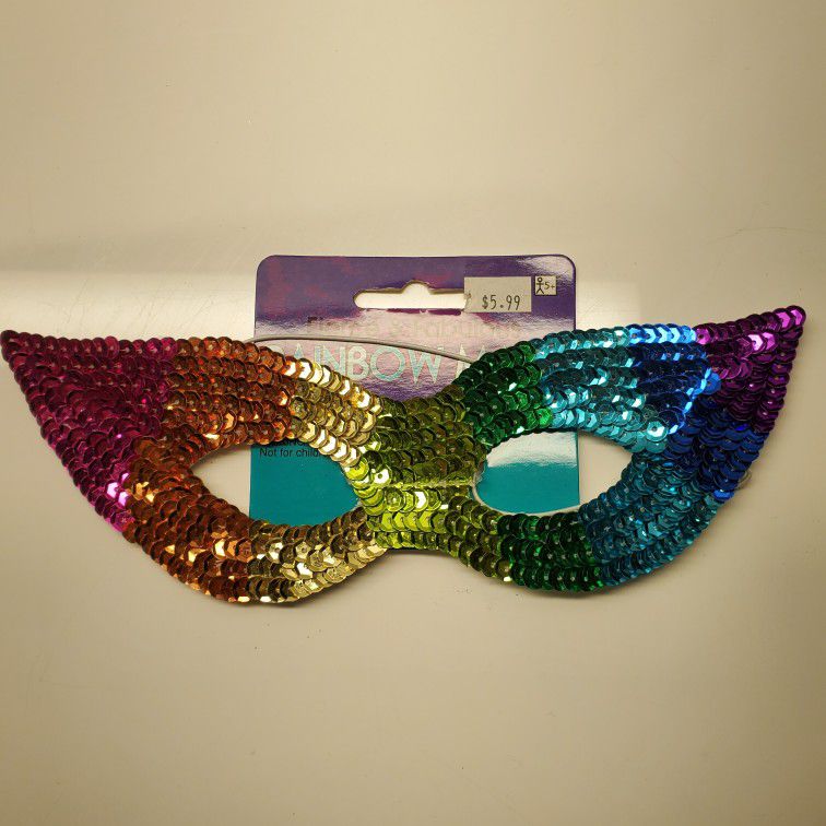 New Rainbow Shimmer Mask