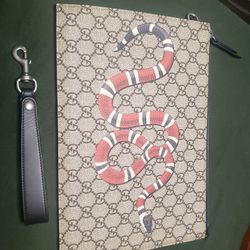 Gucci Kingsnake Pouch 