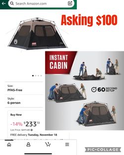 6 Person Instant Tent 