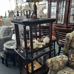  Glass Top Side Tables Estate Furniture