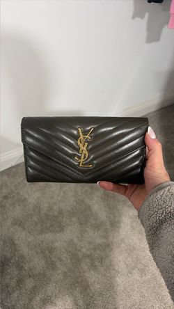 YSL brown purse