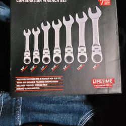 Icon STUBBY Ratchet Wrench Set SAE