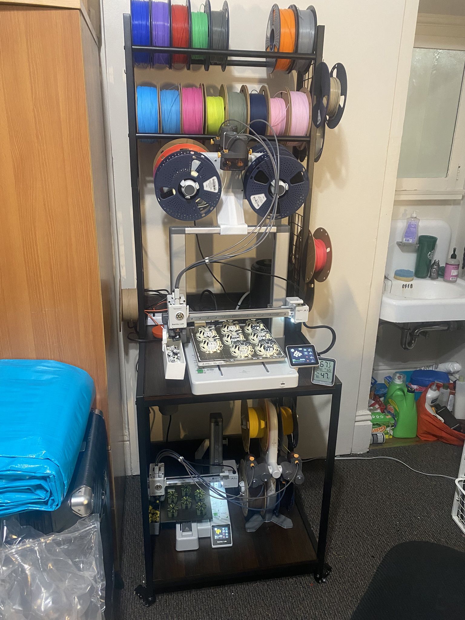 Double Decker 3D Printer Stand