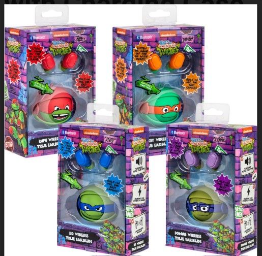 TMNT Earbuds New