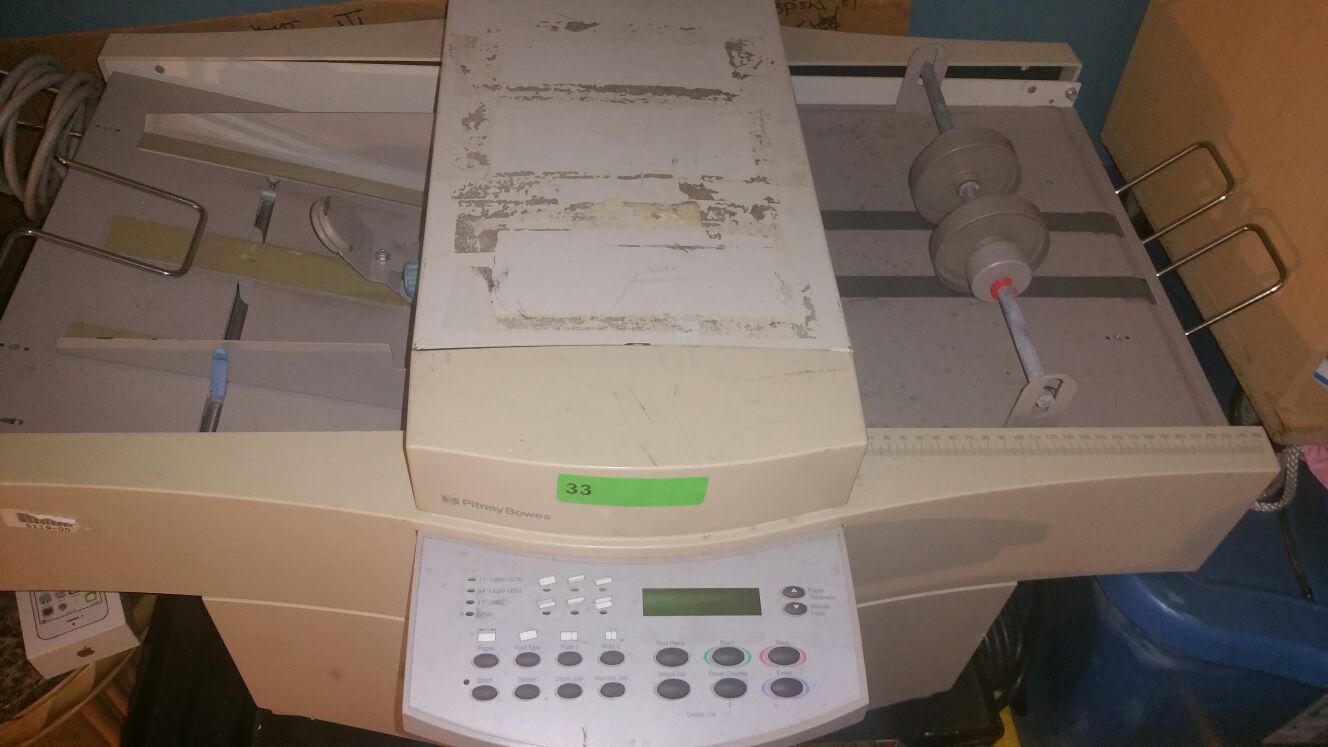 Pitney Bowes FD40 paper folding machine