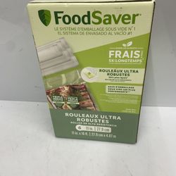 FoodSaver Heavy Duty Vacuum Seal Rolls, 11" x 16', 6 Pack