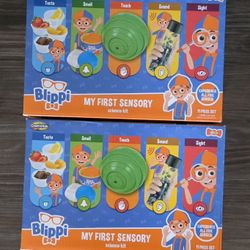*Brand New* 2 Blippi My First Sensory Science Kits Toys Kids 