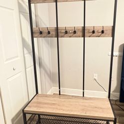 Coat And Shoe Rack 