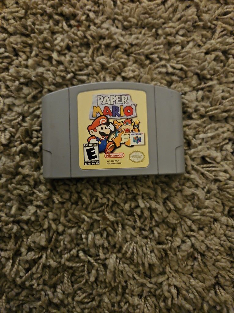 Paper Mario N64 $70