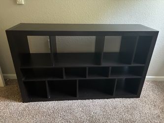 Black Storage Cube Unit