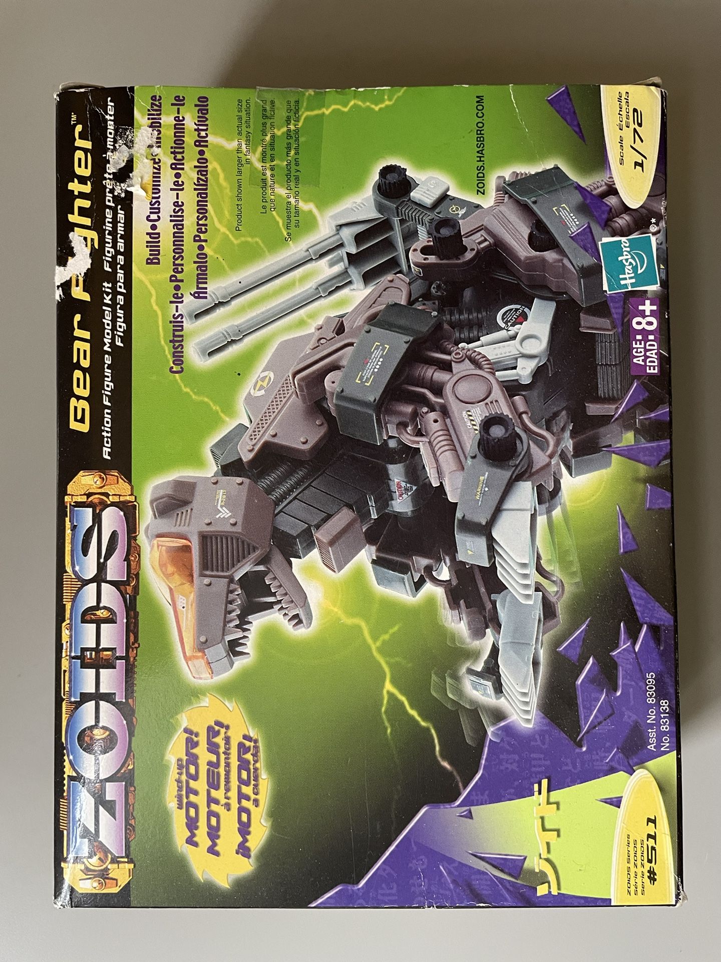 Hasbro Zoids Bear Fighter