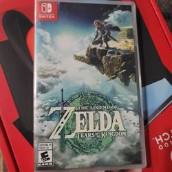 NINTENDO SWITCH ZELDA TEARS OF THE KINGDOM BRAND NEW FACTORY SEALED NEVER OPENED BEFORE 