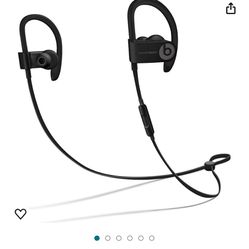 Beats Powerbeats3 Wireless Earphones - Black (Renewed Premium), Small