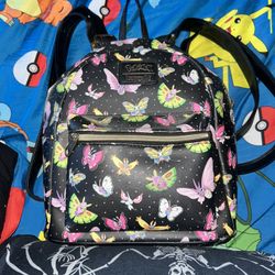 Pokémon Loungefly Butterfly Print Mini Backpack