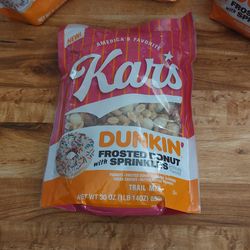 PEANUTS . FROSTED DONUT FLAVORRO ALMONDS
COCOA CANDIES . BUTTER TOFFEE PFANUTS